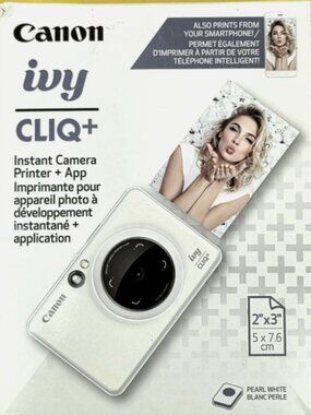 Canon Ivy Cliq+ Instant Camera Printer + App